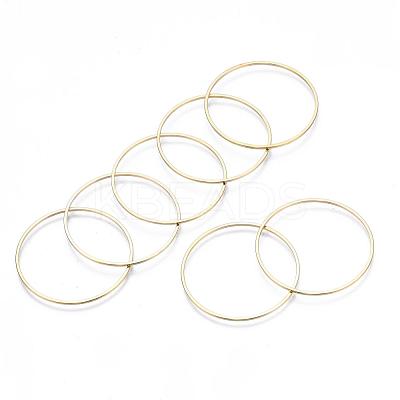 Brass Linking Rings X-KK-S327-06KC-35mm-1