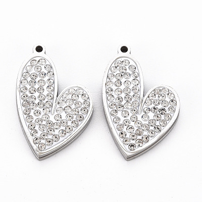 201 Stainless Steel Pendants STAS-Q240-087P-1