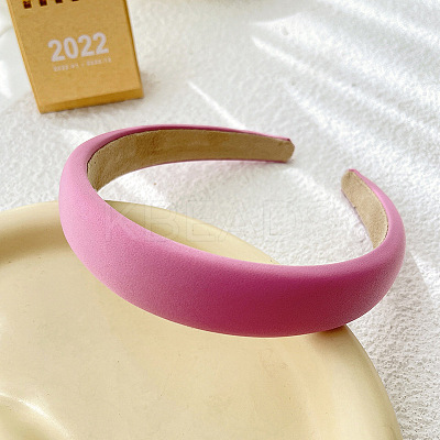Wide Thick Sponge Hair Bands OHAR-PW0001-172M-1