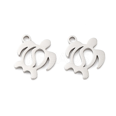 Non-Tarnish 316 Surgical Stainless Steel Charms STAS-Q314-25P-1