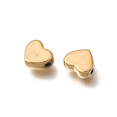 Valentine's Day 304 Stainless Steel Spacer Beads STAS-L315-075G-09-1