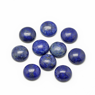 Natural Lapis Lazuli Cabochons LS-X-G-R416-6mm-33-1