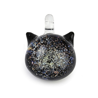 Handmade Lampwork Pendants LAMP-Q005-05A-01-1