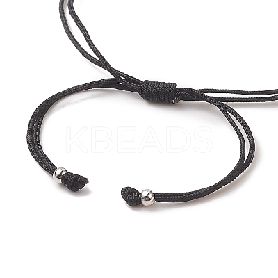 Glass Seed Braided Triangle Braided Bead Bracelet BJEW-MZ00026-02-1