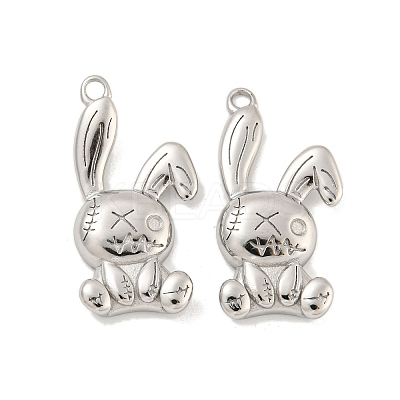 Non-Tarnish 304 Stainless Steel Pendants STAS-P356-26P-1