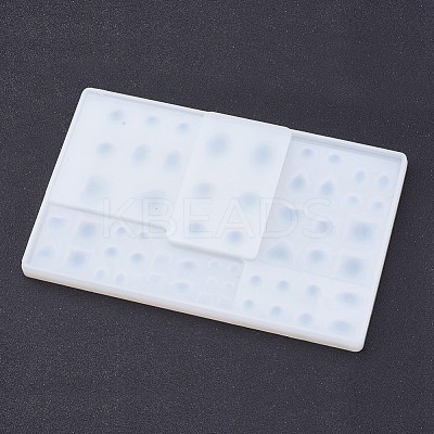 Mixed Shape Design DIY Silicone Molds X-AJEW-P042-01-1