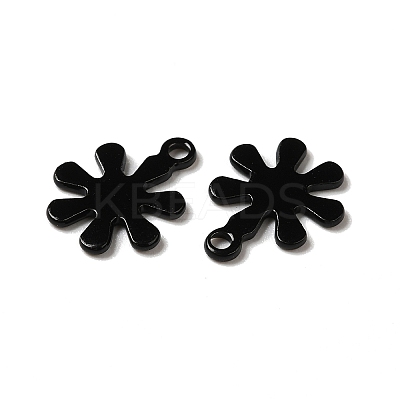 Spray Painted 201 Stainless Steel Charms STAS-I672-10A-1