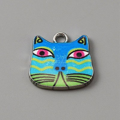 Alloy Enamel Pendants LS-ENAM-CJC0006-52E-1