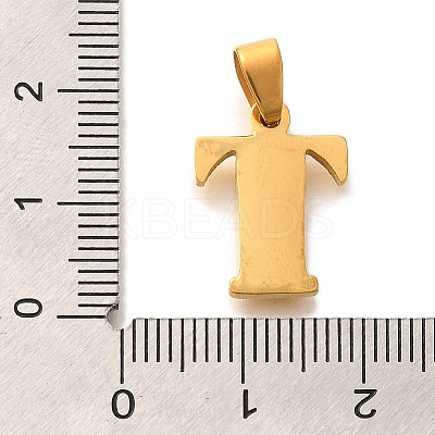Ion Plating(IP) 304 Stainless Steel Rhinestone Pendants STAS-U035-01G-T-1