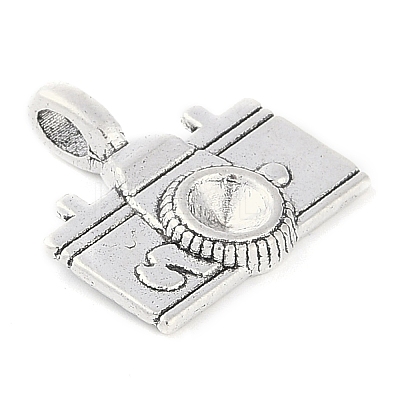 Tibetan Style Alloy Pendants TIBEB-A8551-AS-FF-1