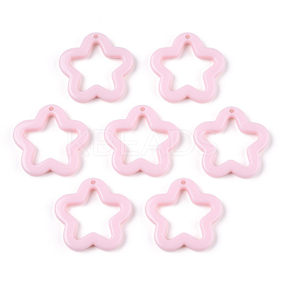 Opaque Acrylic Pendants MACR-M042-02C-1