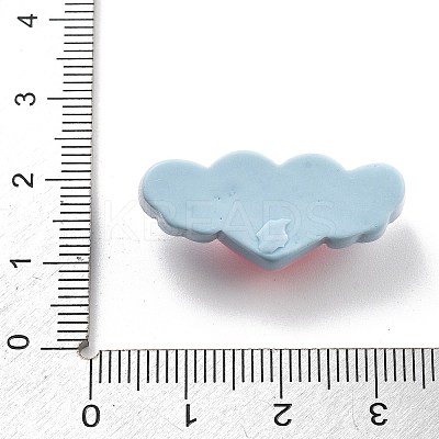 Opaque Resin Cabochon CRES-I039-01D-1