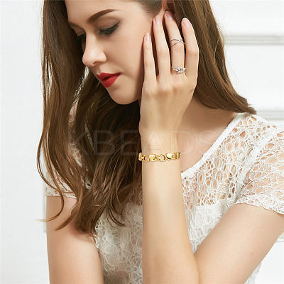 304 Stainless Steel Watch Band Bracelets JB656B-1