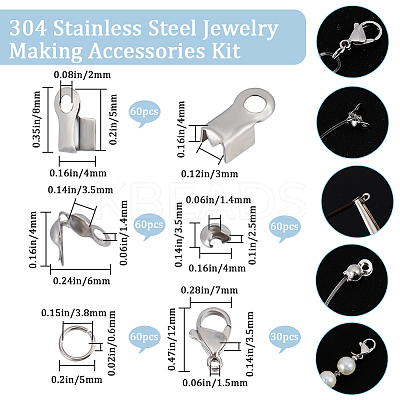 DIY Jewelry Making Finding Kit STAS-BBC0003-53-1
