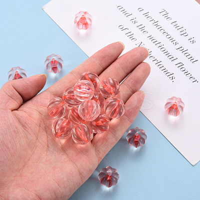 Transparent Acrylic Beads TACR-S154-19A-52-1