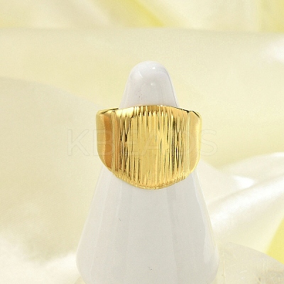 304 Stainless Steel Wide Cuff Rings for Women RJEW-G338-20G-1
