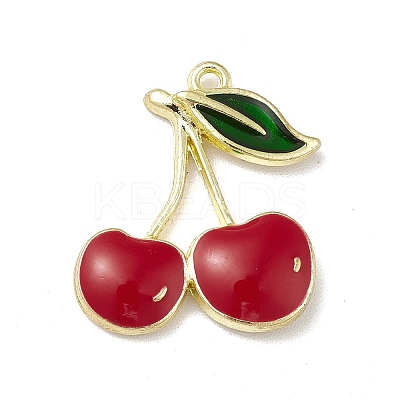 Alloy Enamel Pendants PALLOY-M199-03G-1