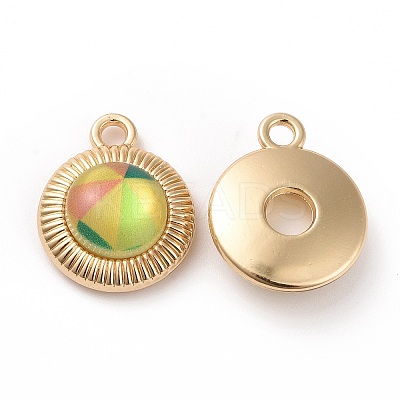 Printed Opaque Resin Pendants LS-FIND-E020-07G-06-1