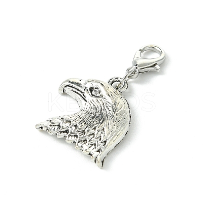 40Pcs 20 Styles Tibetan Style Alloy Pendant Decorations HJEW-AB00257-1
