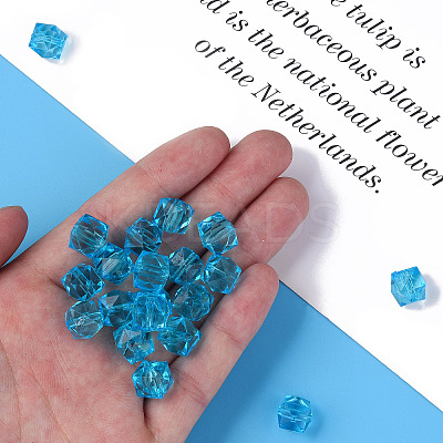 Transparent Acrylic Beads LS-MACR-S373-132-B08-1