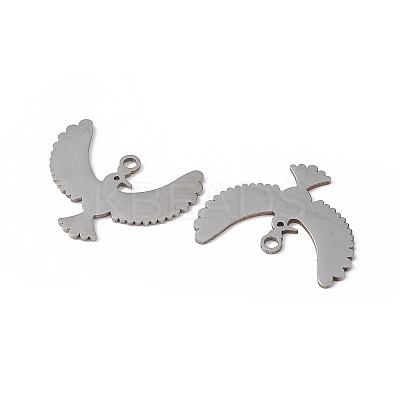 Non-Tarnish 304 Stainless Steel Pendants STAS-E186-08P-1