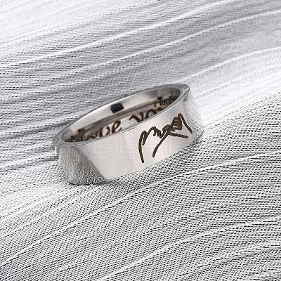 304 Stainless Steel Finger Rings RJEW-G352-01P-1