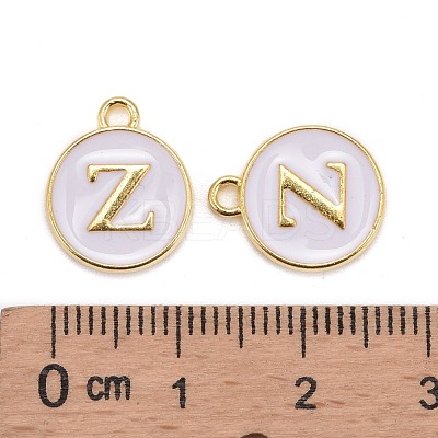 Golden Plated Alloy Charms X-ENAM-S118-01Z-1