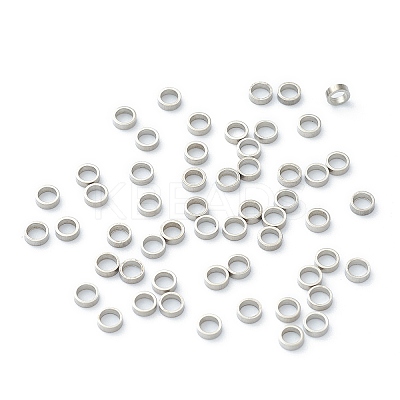 Non-Tarnish 201 Stainless Steel Spacer Beads X-STAS-B006-16P-C-1