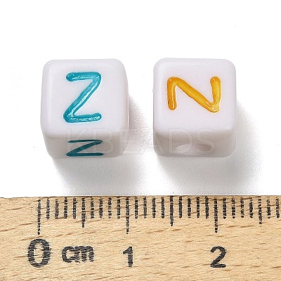 Opaque Acrylic Beads OACR-I022-01Z-1