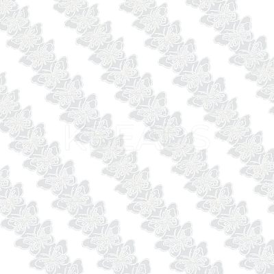 2 Yards Butterfly Lace Edge Trim Ribbon OCOR-NB0001-40-1