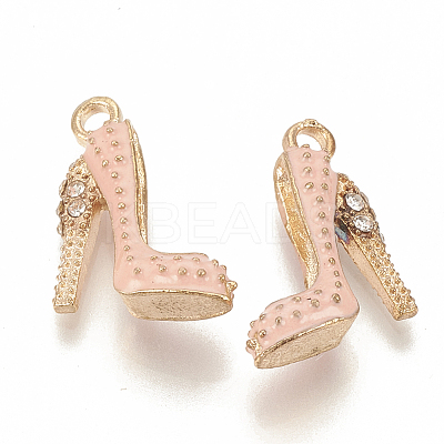Alloy Enamel Stilettos Pendants LS-X-ENAM-S115-042C-1
