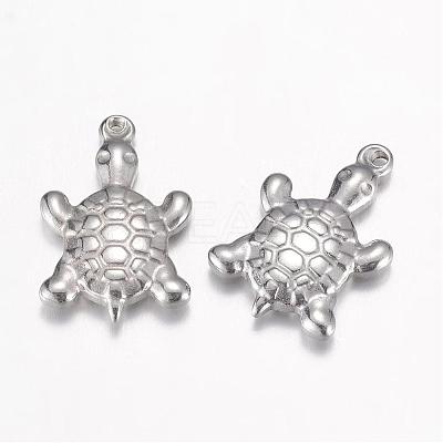 Tarnish Resistant 201 Stainless Steel Pendants STAS-G071-05P-1