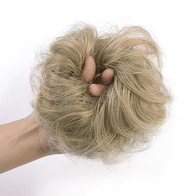 Synthetic Hair Bun Extensions OHAR-G006-A10-1