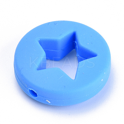 Food Grade Eco-Friendly Silicone Focal Beads SIL-T040-05-1