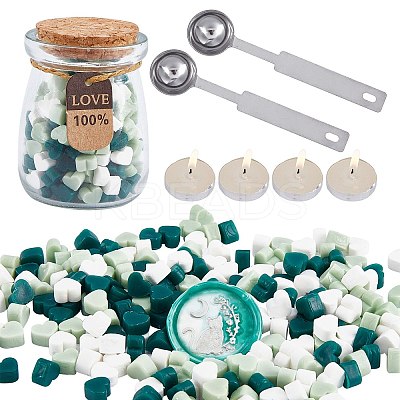Sealing Wax Particles Kits for Retro Seal Stamp DIY-CP0003-60E-1