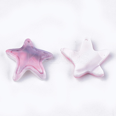 Cellulose Acetate(Resin) Pendants LS-KY-S157-40B-1