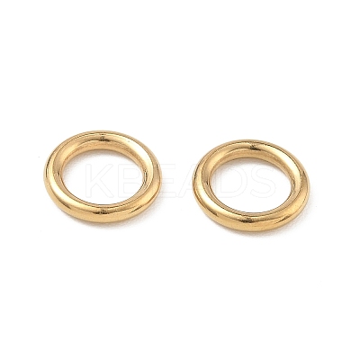 Ion Plating(IP) 304 Stainless Steel Closed Jump Rings STAS-G393-06G-01-1