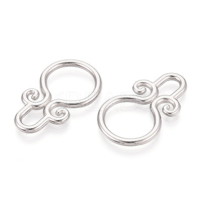 304 Stainless Steel Pendants STAS-N114-42P-1