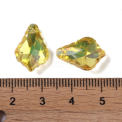 AB Color Plated Electroplate Glass Pendants EGLA-O003-06C-10-1