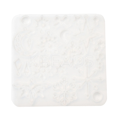 Snowflake Series DIY Silicone Ornaments Pendant Molds SIMO-R012-03B-1