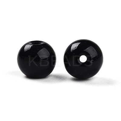 Opaque Solid Color Glass Beads LS-GLAA-N007-10mm-A07-1