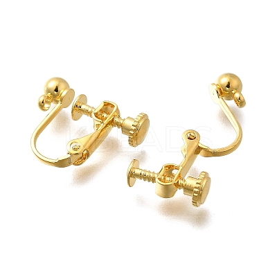 316 Stainless Steel Clip-on Earring Findings EJEW-R019-01G-1