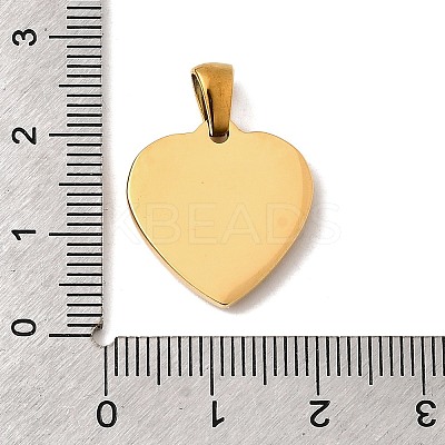 304 Stainless Steel Pendants STAS-B094-32G-1