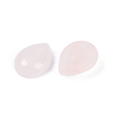 Natural Rose Quartz Cabochons G-H094-01A-07-1