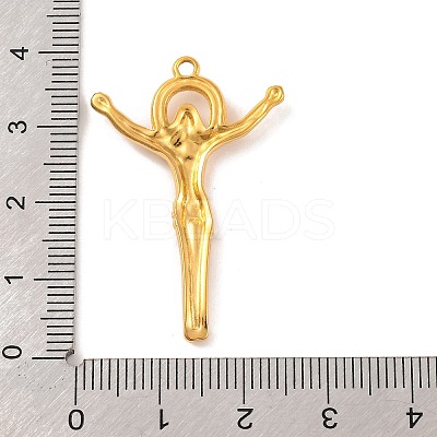 Ion Plating(IP) 304 Stainless Steel Pendants STAS-N103-166G-1