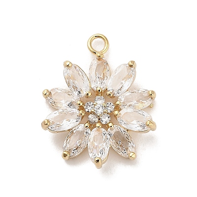 Brass Pendants KK-V006-01G-02-1