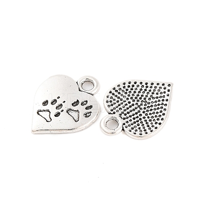 Tibetan Style Alloy Pendants TIBEP-409-AS-LF-1