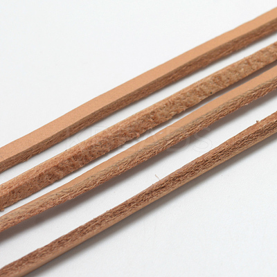 Flat Leather Cords X-WL-R006-3x2-02-1