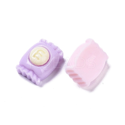 Opaque Cute Resin Decoden Cabochons RESI-B024-01J-1