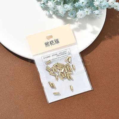 SHEGRACE Brass Cord Ends XGRQ2O756-432G-1